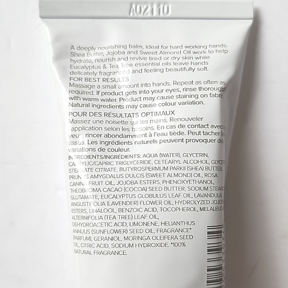 New Espa Eucalyptus & Tea Tree hand balm, full size 75 mL 2.5 fl oz - Picture 3 of 5